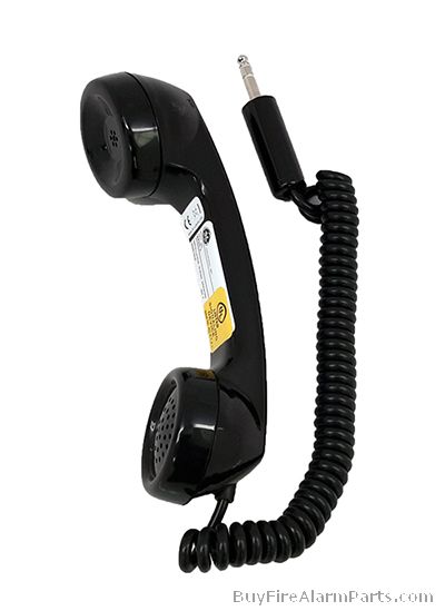 Portable Telephone Handset, Plug-in, Black-EST