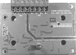 [4090-5202] Dual Input IAM, dual Class B or single Class A supervised contact monitoring module Class A monitoring requires EOL resistor assembly - Simplex