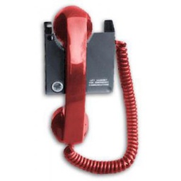 [6830-4] Fixed Telephone Handset, Four-State Telephone Handset Assembly, Red-EST
